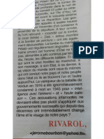 [Rivarol] Jérome Bourbon à propos de la profanation de la tombe du Maréchal Pétain