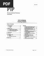Process Industry Practices Structural: PIP STE05530 Grating Design ...
