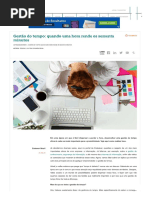 Gestão de Tempo - Endeavor