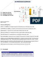 Cap 1 INTRODUÇÃO Controle Processos