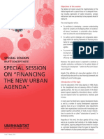 Financing Urban Special