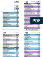 Tarifas 2014 - Laboratorio VID