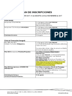 PLAN DE INSCRIPCIONES-semestre Par PDF