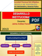 Desarrollo Institucional
