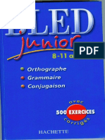 Cours - CM1 - CM2 - Bled Junior - 8-11 Ans - Orthographe, Grammaire, Conjugaisons Avec 500 Exercices Corrigés PDF
