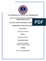 Final Administracion Financiera