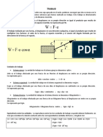 Fisica. Trabajo y Energia