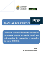 Manual Del Participante Estandar 301 PDF