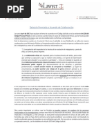 Delación Premiada o Acuerdo de Colaboración