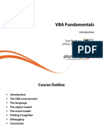 1 Vba Fundamentals m1 Intro Slides