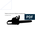 Instrucciones para Destruir Mantarrayas PDF