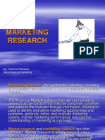Marketing Research II.