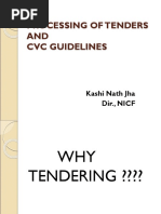 Tendering Process CVC Guidelines