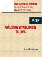 Analisis de Estabilidad de Taludes PDF