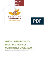 Leo Multiple District 306 - Leo Multiple Conference - Final Report