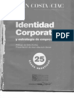 Identidad Corporativa y Estrategia de Empresa Costa Joan PDF