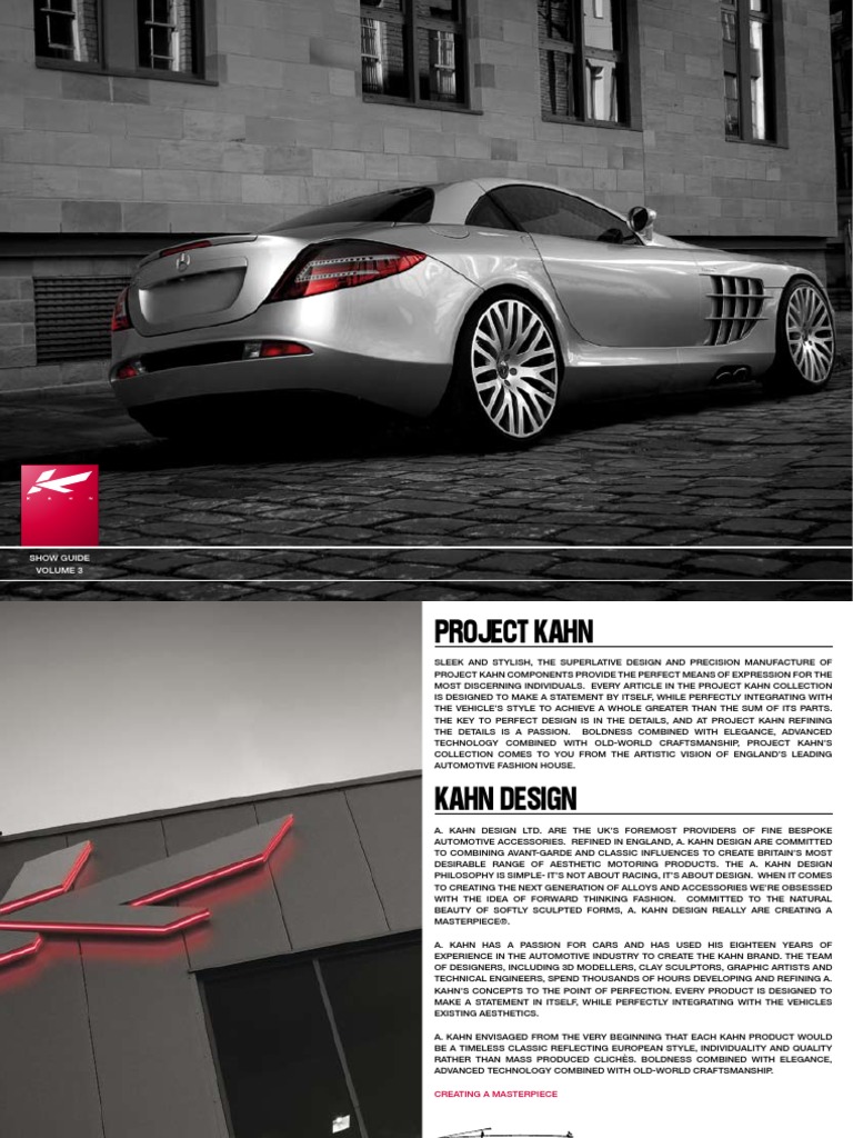 Kahn Design | PDF | Tire | Design