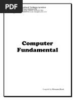 Computer Fundamental PDF