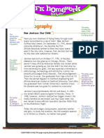 Biography Sample PDF