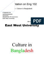 Culture in Bangladesh
