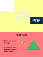 Math Fractions Year4