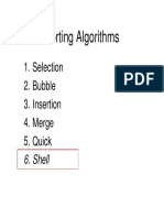 Minggu 11 Shell Sort