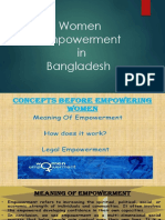 Women Empowerment in Bangladesh