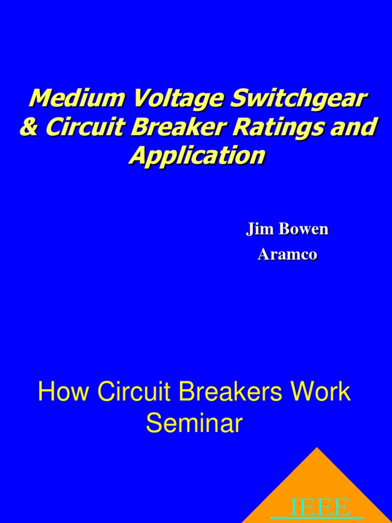 Medium Voltage Switchgear Overview | PDF | Electric Arc | Fuse (Electrical)