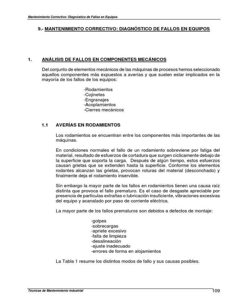 Mantenimiento Correctivo Diagnostico De Fallas En Equipos Pdf Pdf
