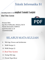 11. Real Time System - Rekayasa Perangkat Lunak Lanjut - Teknik Informatika S1