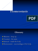 Homeostasis of the Body