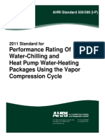 AHRI Standard 550-590 (I-P) - 2011 PDF