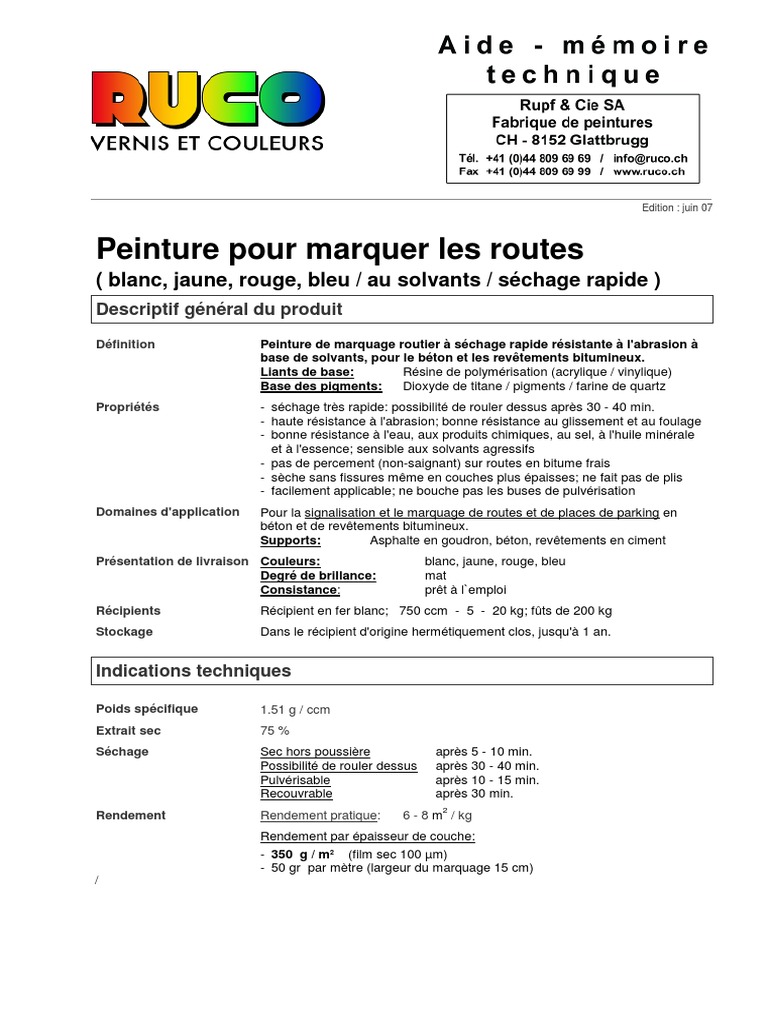 Peinture routièreTraffic Paint 5kg noir | Leroy Merlin