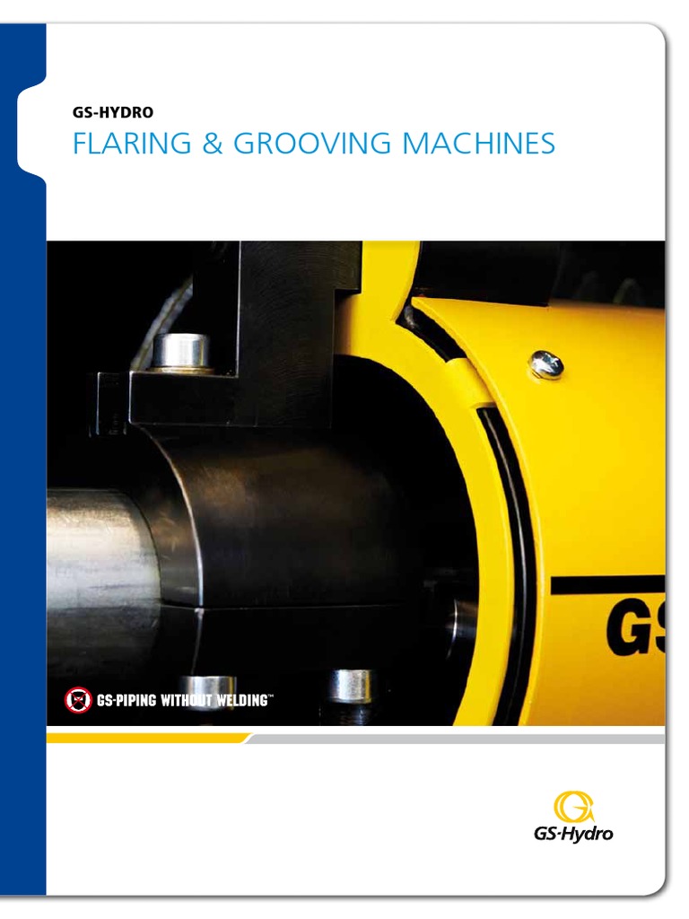 Flaring and Grooving Machines | PDF | Pipe (Fluid Conveyance ...