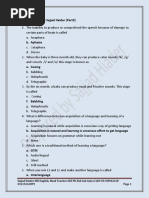 Part 6 Linguistics MCQs by Sajjad Haider