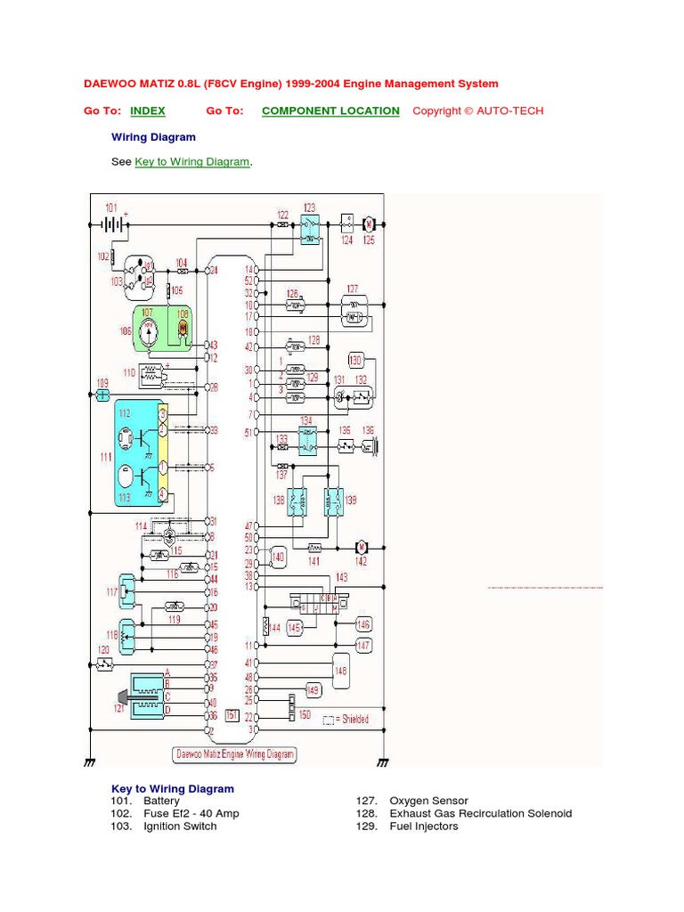 matiz engine wiring diagram.pdf Ignition System Vehicles