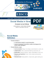 Ebsco: Social Media Usage in European Libraries