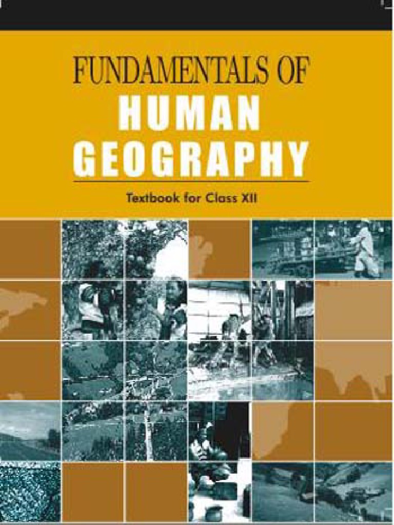 Human Geography Geography Sociology