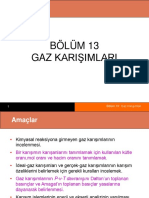 BÖLÜM 12 Termodinamik Özelik Bağıntıları