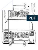 3D School Bus Template