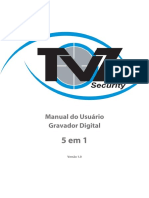 Manual Do Usuário DVR 5 em 1 Versão 1.0