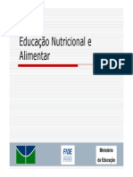 Educac3a7c3a3o Alimentar e Nutricional