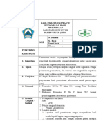 8.1.3.2 Sop Hasil Pemantauan Waktu Hasil Pemeriksaan Lab Untuk Pasien Urgen (Cito)