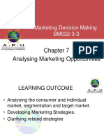 Chapter 7 - Analysing Market Opportunity