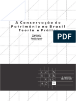 A Conservação Do Patrimônio No Brasil - Teoria e Prática PDF