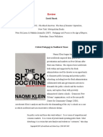 Naomi Klein's 'The Shock Doctrine (The Rise of Disaster Capitalism) ' PDF