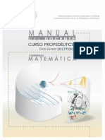 Manual Del Docente Matematicas 2017