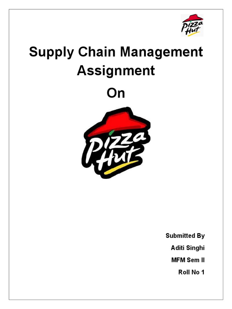 operation management assignment on pizza hut