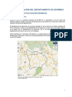 Apurimac Caracterizacion PDF