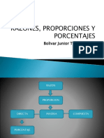 Razones, Proporciones y Porcentajes